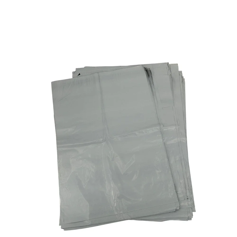 50 Pack White Poly Mailers 19 x 24 Glossy Shipping Envelopes 1.7 Mil Self Seal